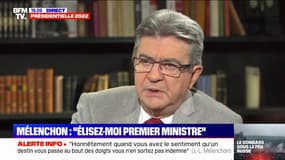 Jean-Luc Mélenchon: "Je ne veux pas que madame Le Pen prenne le pays et que monsieur Macron garde le pouvoir"