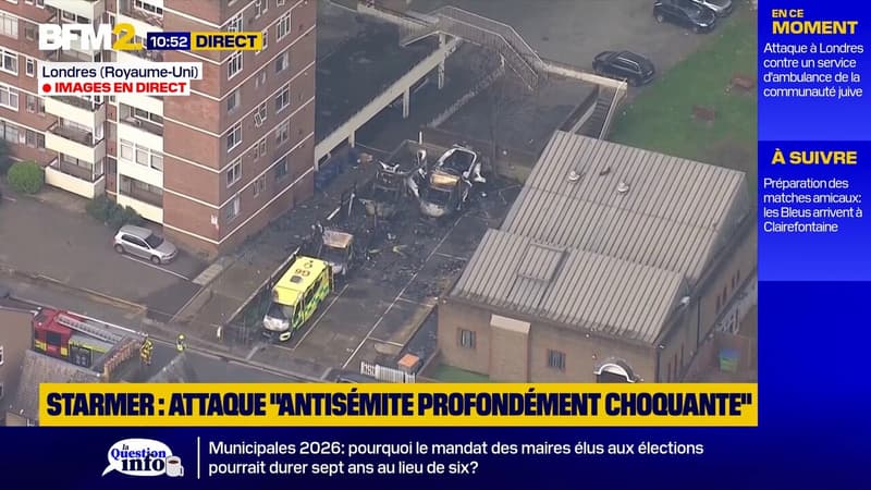 Des ambulances incendiées à Londres, Keir Starmer dénonce une attaque "antisémite profondément choquante"