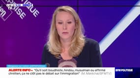 "Nous avons de grandes ambitions" pour les élections européennes, affirme Marion Maréchal