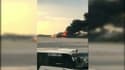 Un avion en flammes a atterri d'urgence à l'aéroport de Moscou 