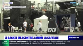 Paris: la coupe d'Europe de basket en 3 contre 3, organisée sur la place du Trocadéro ce week-end, témoigne de la popularité de cette nouvelle discipline olympique