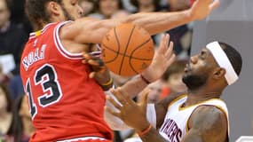 Joakim Noah et LeBron James