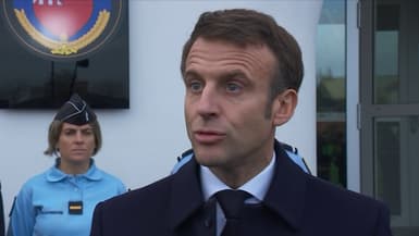 Emmanuel Macron à Dijon le 25 novembre 2022