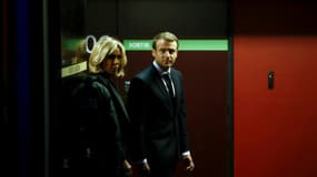 Brigitte et Emmanuel Macron au musée du Quai Branly à Paris, le 23 novembre 2017