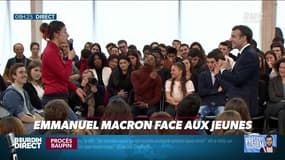 Président Magnien ! : Emmanuel macron face aux jeunes - 08/02