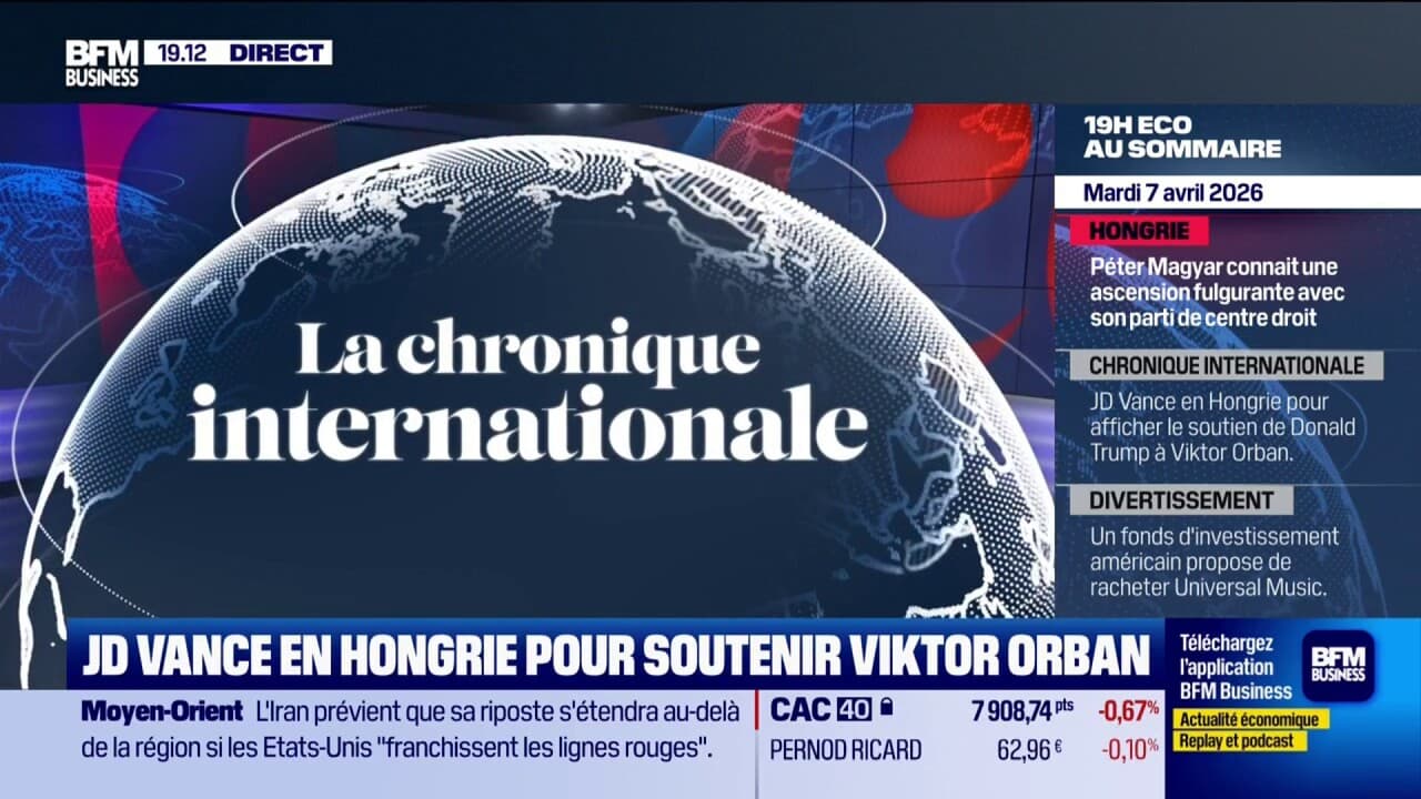 Élections en Hongrie : JD VANCE part au soutien de Viktor Orban
