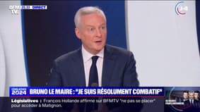 "Les conseillers sont là pour conseiller, les ministres sont là pour décider": Bruno Le Maire s'insurge contre la "monarchie technocratique"