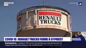 Coronavirus: le site de Renault Trucks à Saint-Priest fermé jusqu'à nouvel ordre