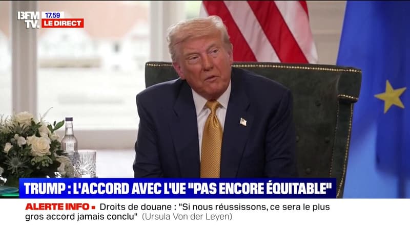 Donald Trump sur la probabilité d'un accord commercial avec l'UE: 