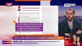 Stages d’observation : un risque pour les élèves selon la CGT
