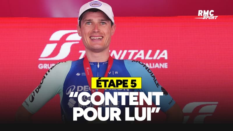 Tour de France E5 Vraiment content pour lui se rejouit Prodhomme 2317328