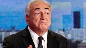 DSK dimanche soir sur le plateau du 20h de TF1.