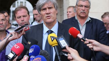 Le ministre de l'Agriculture Stéphane Le Foll