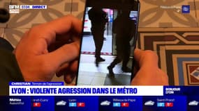 Lyon: un homme frappé à coups de crosse dans le métro, un témoin de la scène raconte