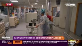 Faut-il réintégrer les soignants non vaccinés ? L'avis des principaux concernés