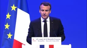 Emmanuel Macron a présenté sa politique sociale à la Mutualité ce mercredi. 