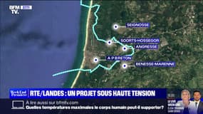 Un projet électrique de RTE de 400km électrise les habitants d'Hossegor et de quatre autres communes des Landes