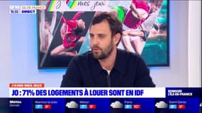 J'aime mes jeux: pour Joffrey Ichibia, co-fondateur de Check my Guest, l'Ile de France ne va pas pouvoir face à l'afflux massif de visiteurs durant les JO