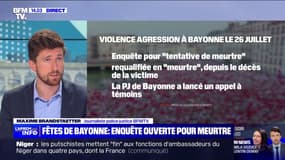 Homme tué lors des fêtes de Bayonne: l'enquête requalifiée en "meurtre"
