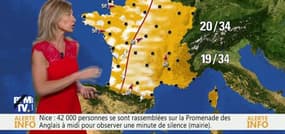 La météo pour ce mardi 19 juillet 2016