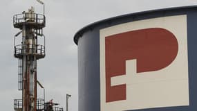 La raffinerie de Petroplus, à Petit-Couronne.