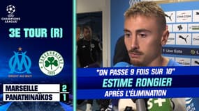 OM 2-1 Panathinaïkos (3-5tab) : "On joue ce match 10 fois, on passe 9 fois" réagit Rongier