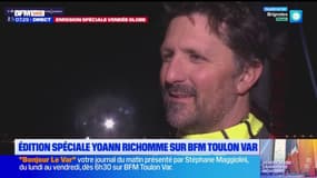 "On a eu un tour du monde de rêve": Yoann Richomme réagit à son arrivée du Vendée Globe 2024 aux Sables-d'Olonne