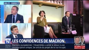 Les confidences d'Emmanuel Macron face à l'APP