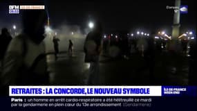 Réforme des retraites: 61 personnes interpellées en marge de la manifestation sur la place de la Concorde, nouveau symbole de la contestation 