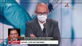 "Le professeur Perronne dit que des conneries, c'est un guignol, c'est notre Bigard": le coup de gueule de Mathias Wargon contre les vaccino-sceptiques