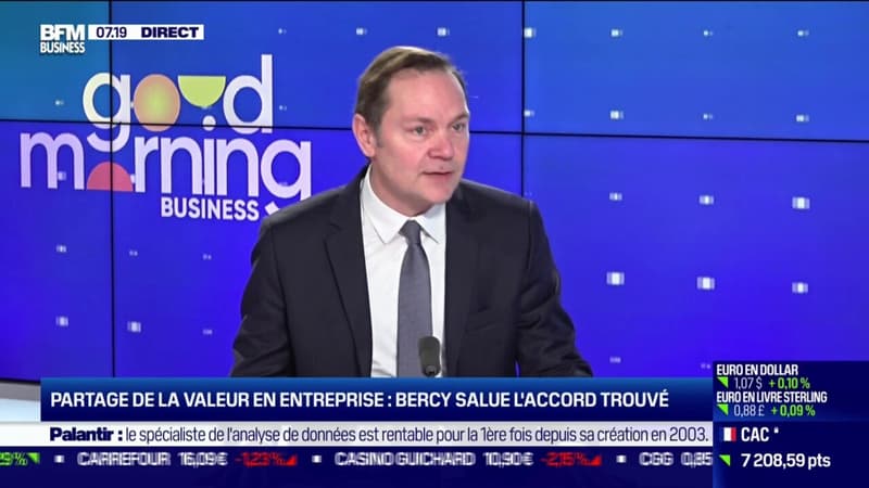 Partage de la valeur en entreprise: Bercy salue l'accord trouvé