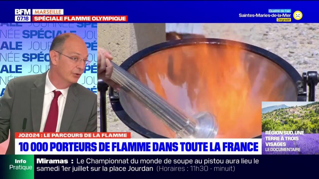 JO 2024: comment devenir porteur de la flamme olympique? - Paris-Normandie
