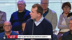 #CDD - "J'ai des difficultés de recrutement. Alors, quand je recrute des employés en CDD, je suis amené à les former car j'ai besoin de les garder." @LanxadeT #GGRMC
