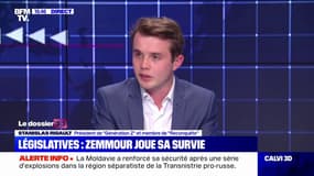 Stanislas Rigault (Reconquête), appelle au dialogue entre Marine Le Pen et Éric Zemmour