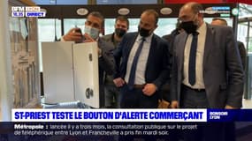 St-Priest teste le bouton d'alerte commerçant