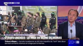 Gilles Kepel (spécialiste du Moyen-Orient): "Le Hamas se présente comme un État qui fait un échange de prisonniers de guerre contre des prisonniers de guerre"