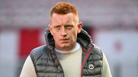 L'entraîneur de Reims, Will Still, en marge d'un match de Ligue 1 en décembre 2023
