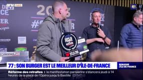 Cédric Albaret remporte le prix du meilleur burger d'Île-de-France