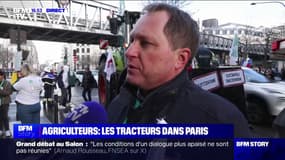 Grand débat au Salon de l'agriculture: "Nous mettre au niveau d'un collectif comme les Soulèvements de la Terre est pris comme une provocation", affirme Damien Greffin (vice-président de la FNSEA)