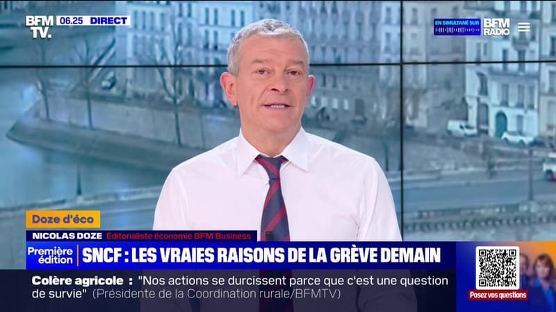 SNCF: les raisons de la grève de ce jeudi