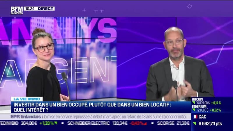 Thomas Abinal (Monetivia) : Quel intérêt d'investir dans un bien occupé plutôt que dans un bien locatif ? - 22/12