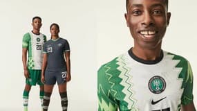 Le maillot 2020-22 du Nigéria