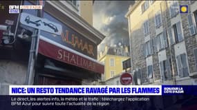 Nice: un incendie important dans un restaurant du centre-ville, l'établissement ravagé 