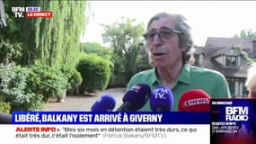 Très affaibli, Patrick Balkany s'exprime à sa sortie de prison