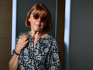 Gisele Pelicot au palais de justice d'Avignon lors du procès de son ancien compagnon Dominique Pelicot accusé de l'avoir droguée pendant près de dix ans et d'avoir invité des inconnus à la violer à leur domicile de Mazan, le 17 septembre 2024.