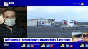 Des patients de la métropole ont été transférés à Poitiers ce lundi