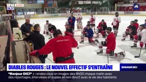 Diables Rouges de Briançon: le nouvel effectif s'entraîne