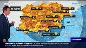Météo Var: du soleil à perte de vue ce mercredi, 11°C à Toulon