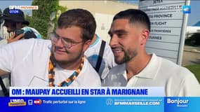 OM: Neil Maupay accueilli en star à Marignane 