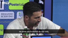 Buffon veut que les Italiens "oublient leur club" et laissent leur "esprit critique" à la maison